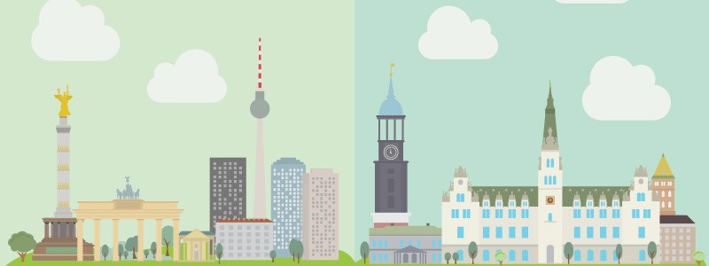 Stadtvergleich Berlin vs Hamburg [Case Study]